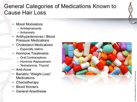 12 Medications That Cause Hair Loss .